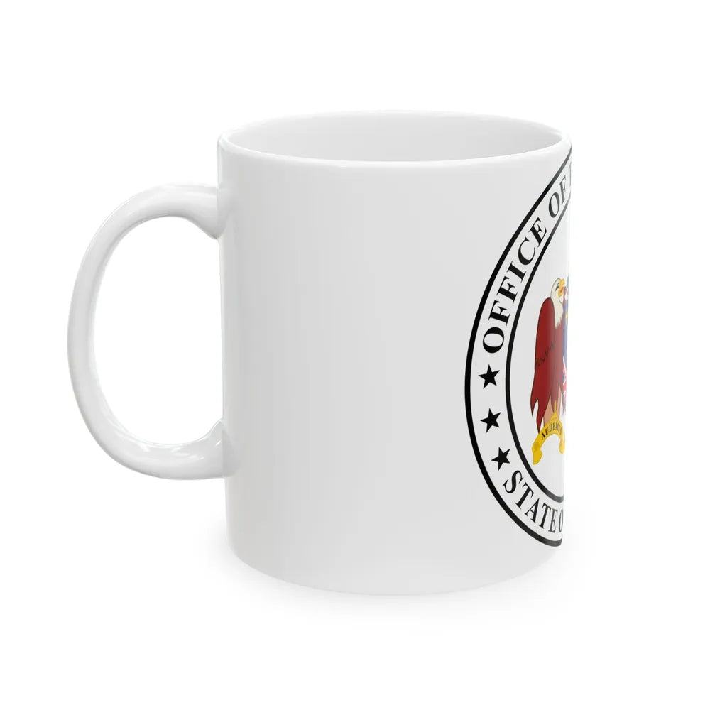 Governor of Alabama - White Coffee Mug-Go Mug Yourself