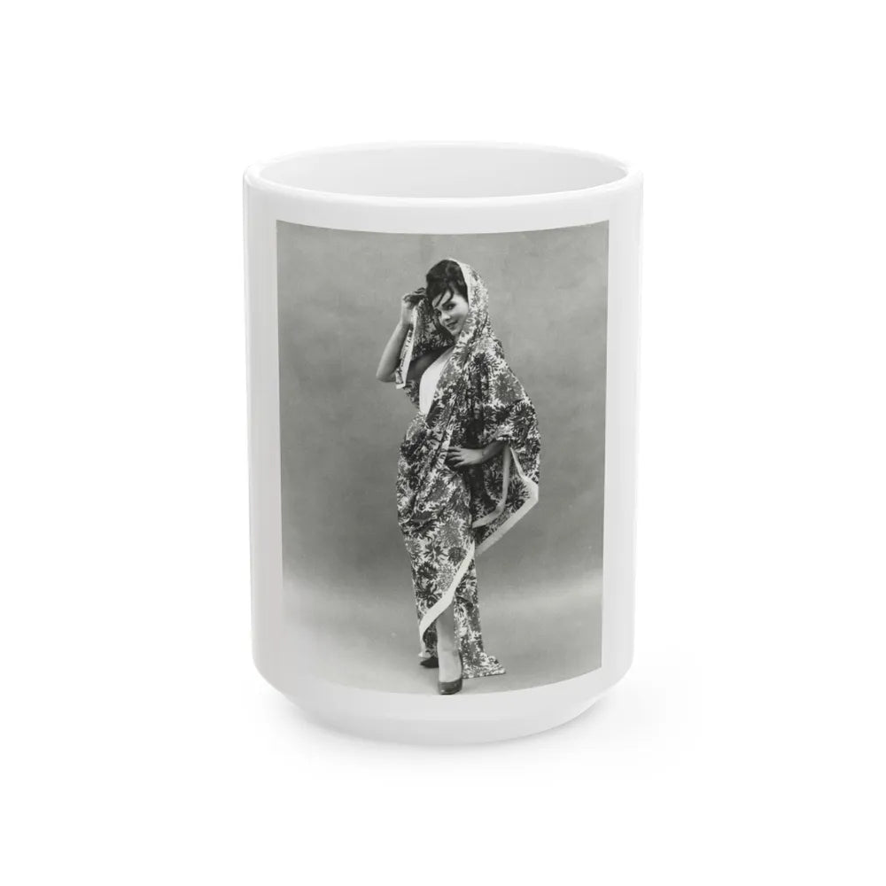 Gila Golan #24 (Vintage Female Icon) White Coffee Mug-15oz-Go Mug Yourself