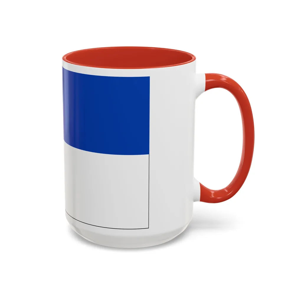 Flag of Bochum Germany - Accent Coffee Mug-Go Mug Yourself