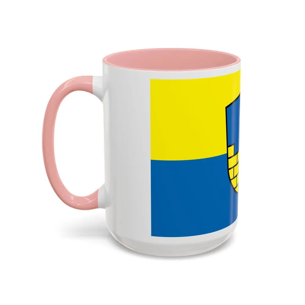 Flag of Bautzen Germany - Accent Coffee Mug-Go Mug Yourself