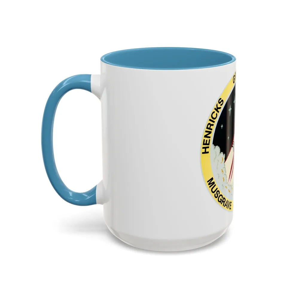 STS 44 (NASA) Accent Coffee Mug-Go Mug Yourself