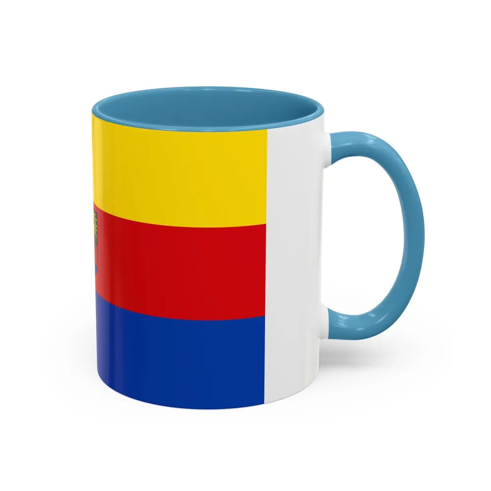 Flag of Emden Germany - Accent Coffee Mug-Go Mug Yourself