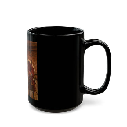 Drambiue advertisement - Black Coffee Mug-Go Mug Yourself