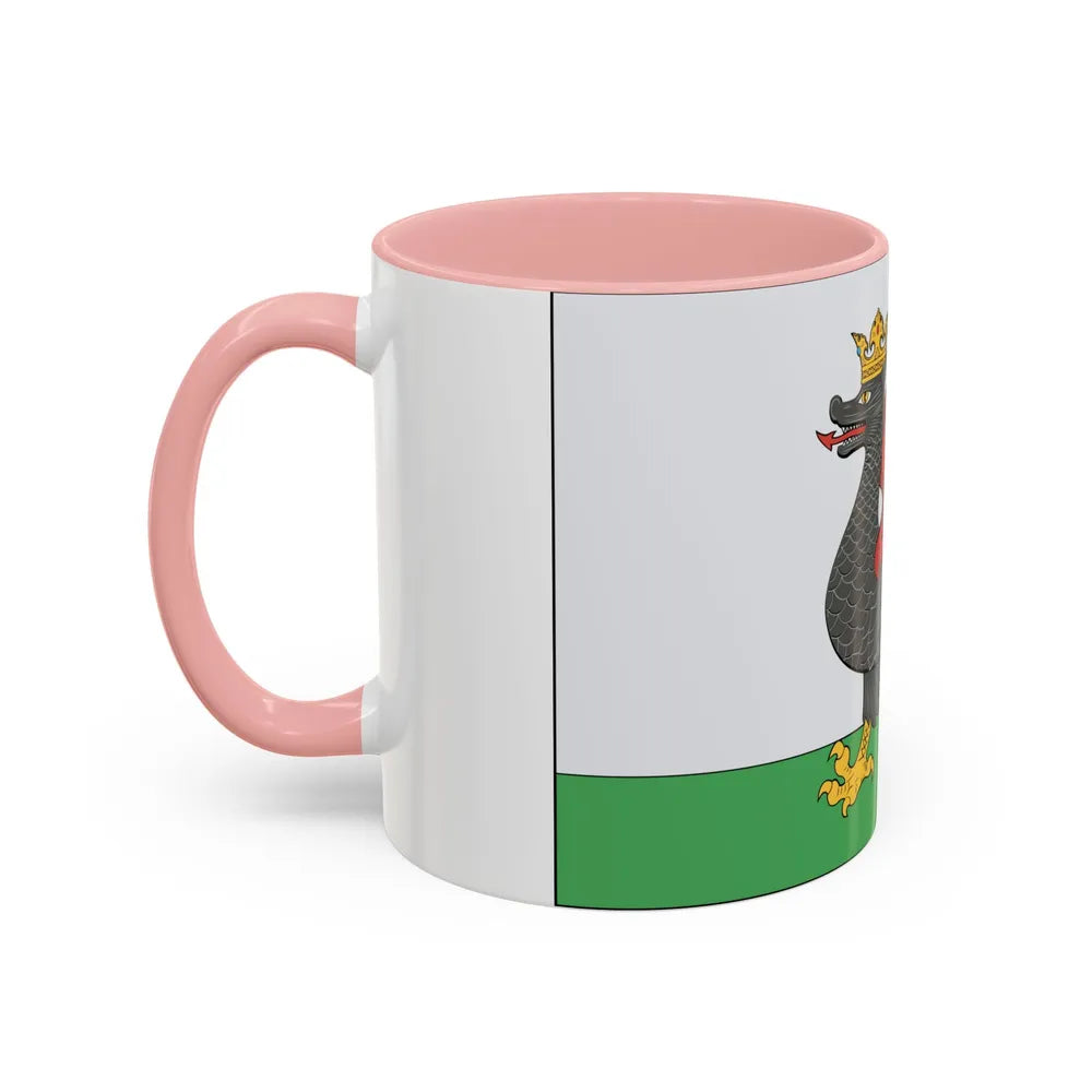 Flag of Kazan Russia - Accent Coffee Mug-Go Mug Yourself