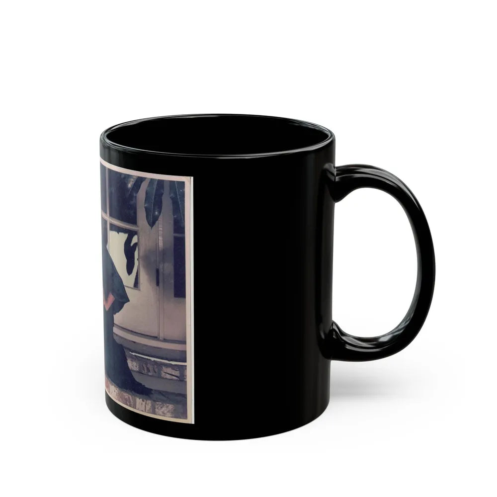 Jane Seymour #51 (Vintage Female Icon) Black Coffee Mug-Go Mug Yourself