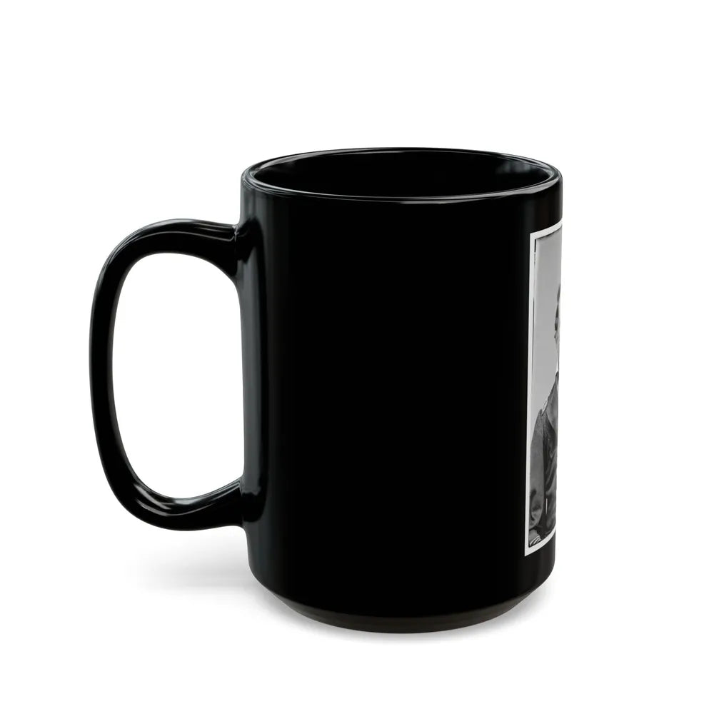 Portrait Of Rear Adm. Francis H. Gregory, Officer Of The Federal Navy (U.S. Civil War) Black Coffee Mug-Go Mug Yourself