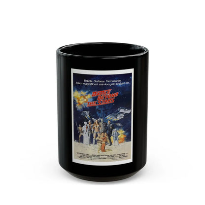 BATTLE BEYOND THE STARS 1980 Movie Poster - Black Coffee Mug-15oz-Go Mug Yourself