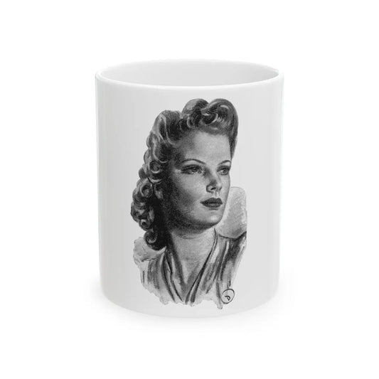 For Thursday's Child by Donald Macardle (1), Woman And Home, 1943 - White Coffee Mug-11oz-Go Mug Yourself