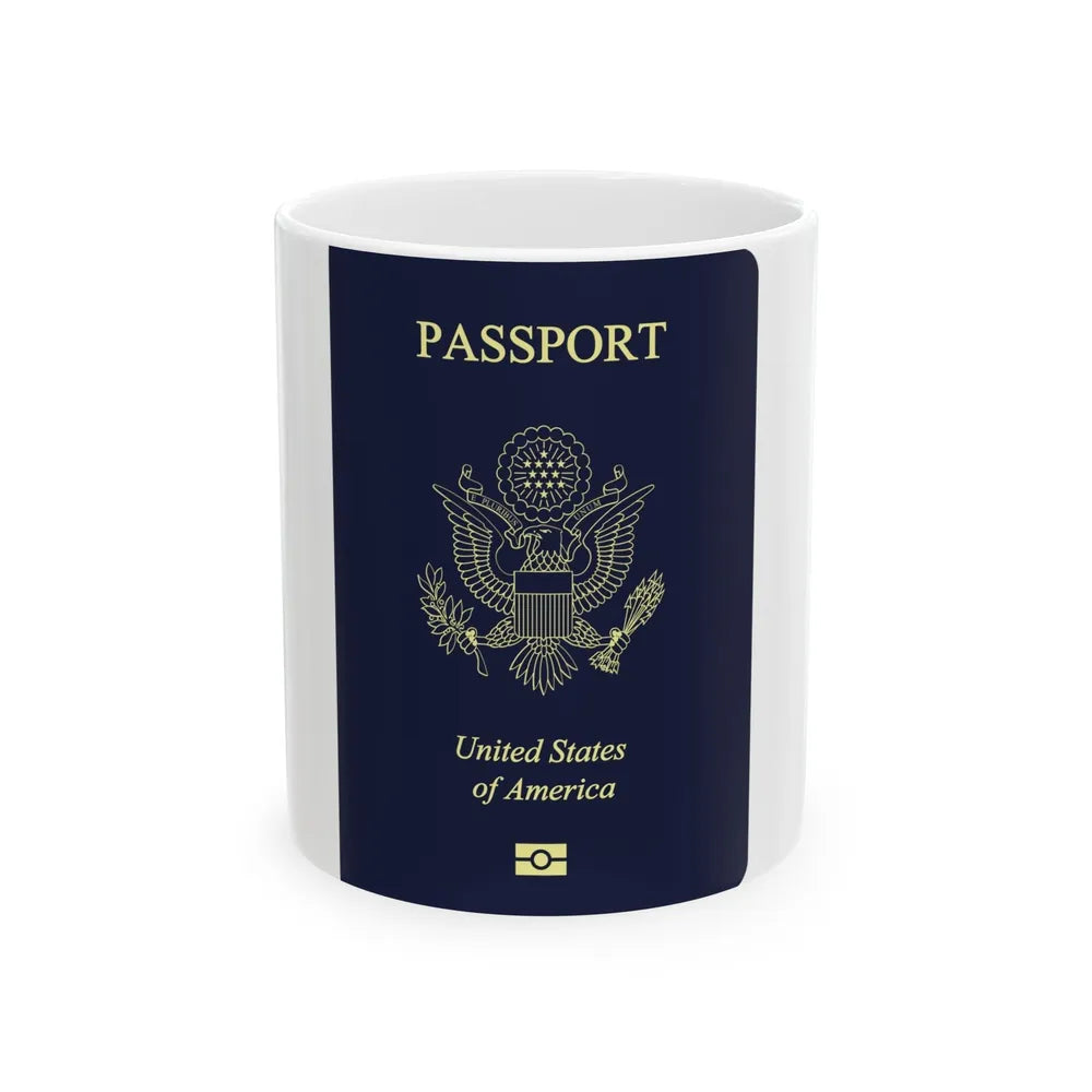 United States Passport - White Coffee Mug-11oz-Go Mug Yourself