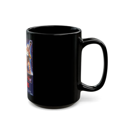 CRITTERS (SPANISH) 1986 Movie Poster - Black Coffee Mug-Go Mug Yourself