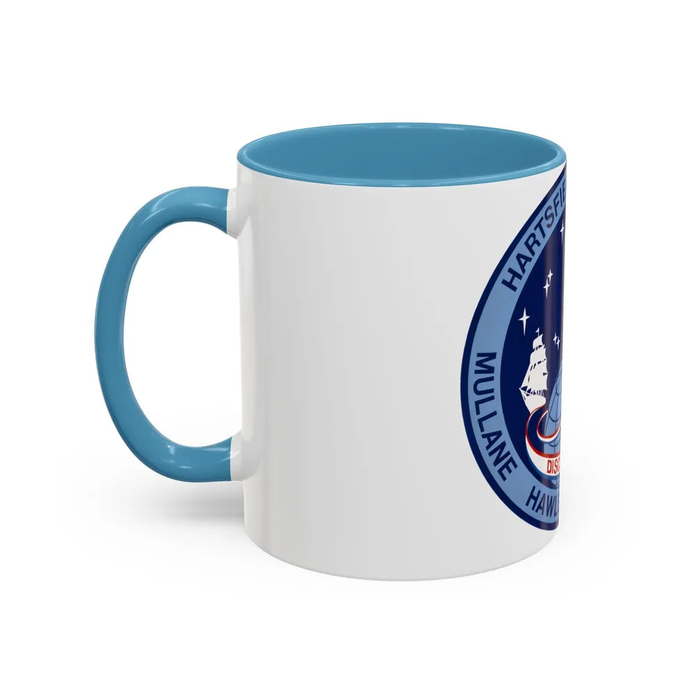 STS 41 d (NASA) Accent Coffee Mug-Go Mug Yourself