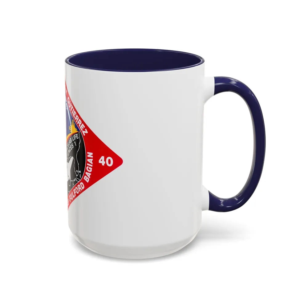 STS 40 (NASA) Accent Coffee Mug-Go Mug Yourself