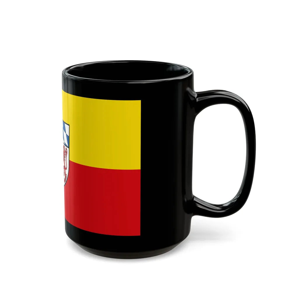 Flag of Landsberg am Lech Germany - Black Coffee Mug-Go Mug Yourself