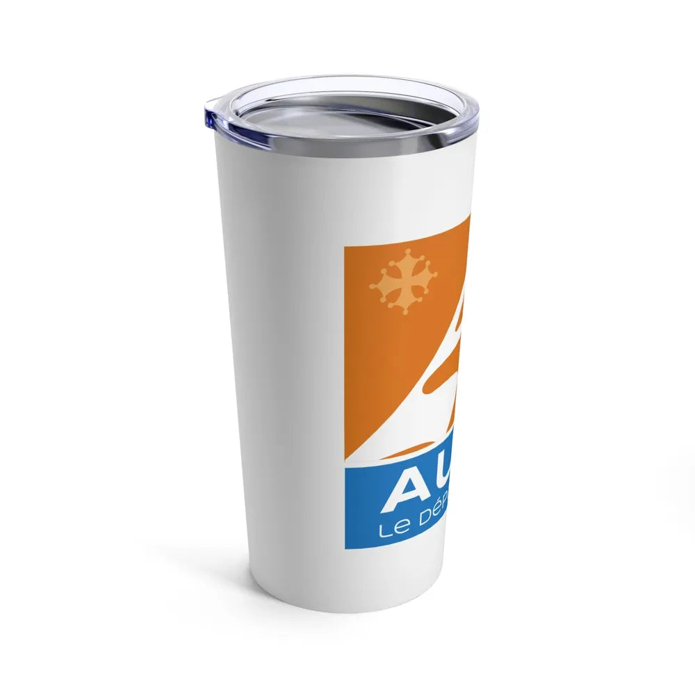 Flag of Aude France - Tumbler 20oz-Go Mug Yourself