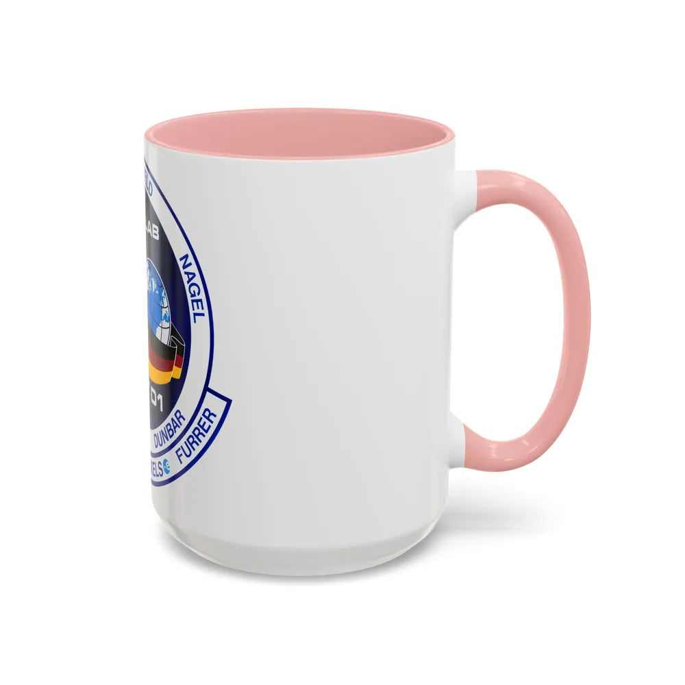 STS 61 a (NASA) Accent Coffee Mug-Go Mug Yourself