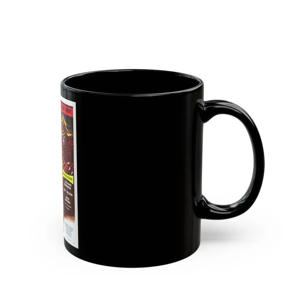 DAY THE WORLD ENDED 1955 Movie Poster - Black Coffee Mug-Go Mug Yourself