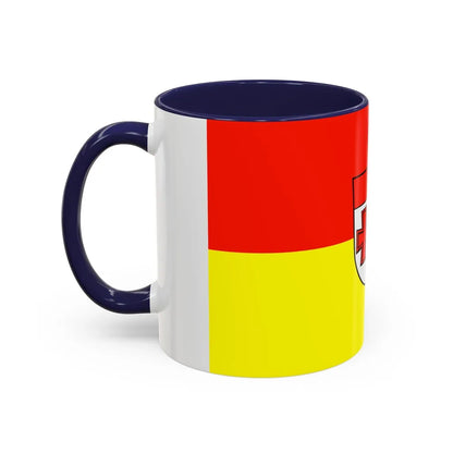 Flag of Augsburg Germany - Accent Coffee Mug-Go Mug Yourself