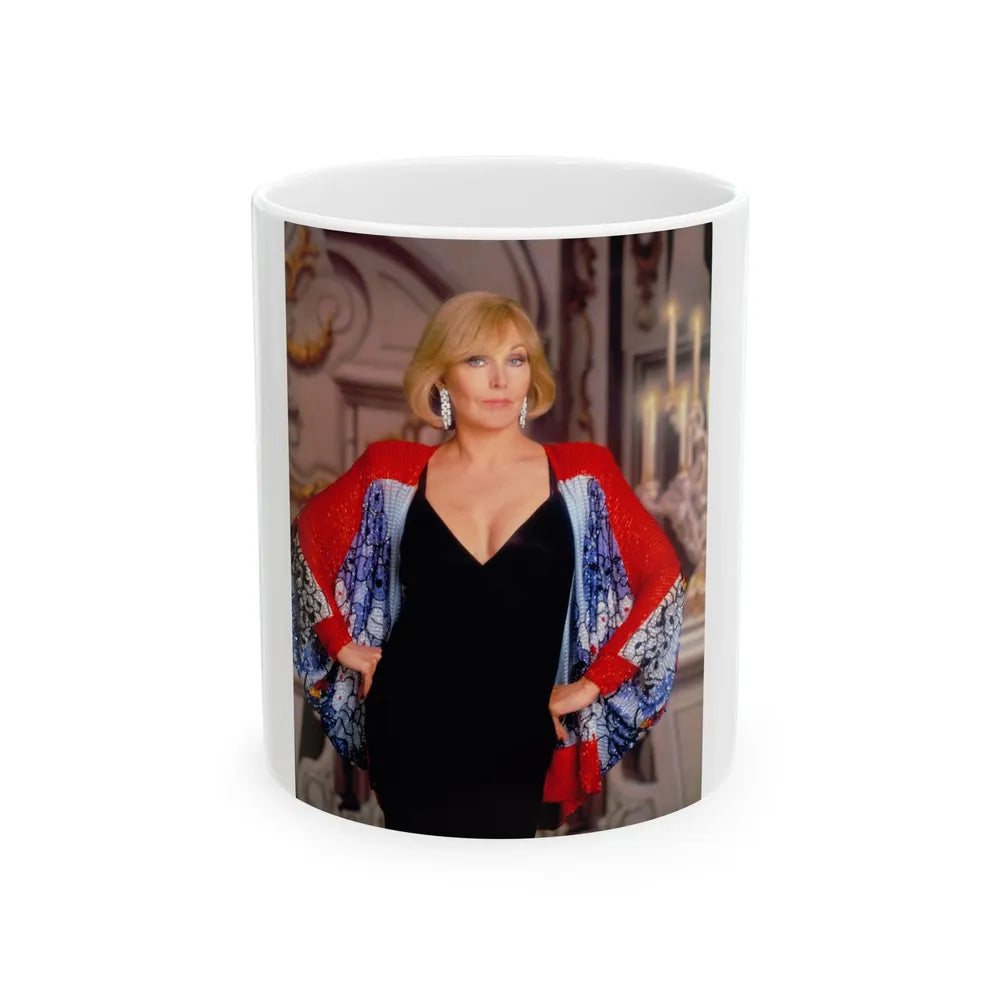 Kim Novak #324 (Vintage Female Icon) White Coffee Mug-11oz-Go Mug Yourself