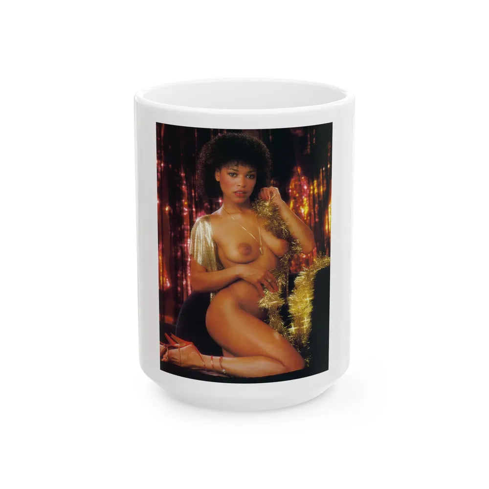 Ola Ray #108 (Vintage Female Icon) White Coffee Mug-15oz-Go Mug Yourself