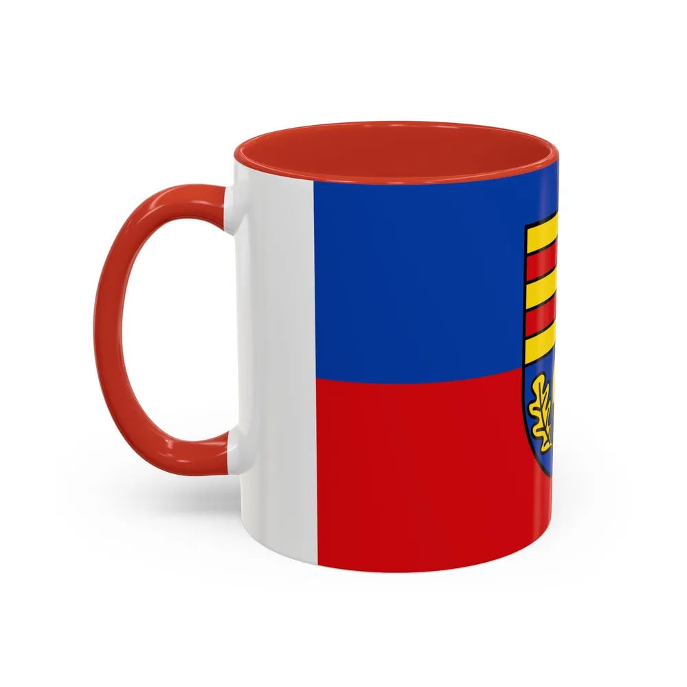 Flag of Ammerland Germany - Accent Coffee Mug-Go Mug Yourself