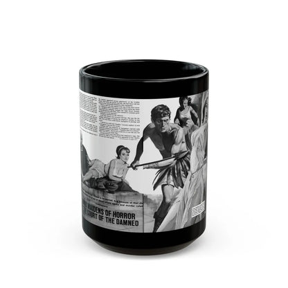 Hand Maidens of Horror in the Court of the Damned, World of Men - Black Coffee Mug-15oz-Go Mug Yourself