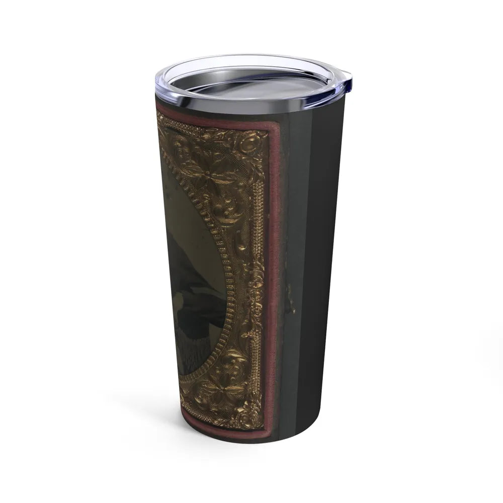 Unidentified Soldier In Union Corporal's Uniform 001 (U.S. Civil War) Tumbler 20oz-Go Mug Yourself