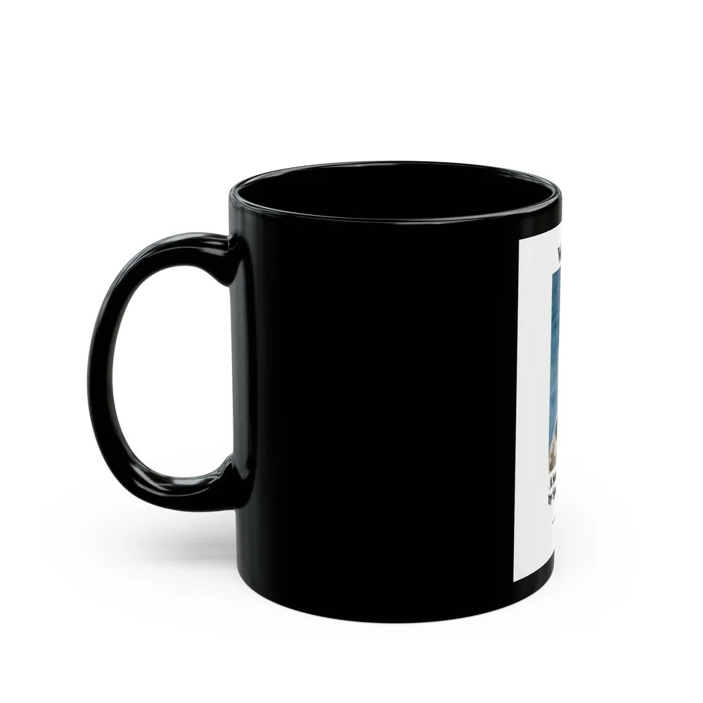 Sparks 1972 (Music Poster) Black Coffee Mug-Go Mug Yourself