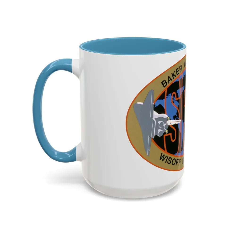 STS 68 (NASA) Accent Coffee Mug-Go Mug Yourself