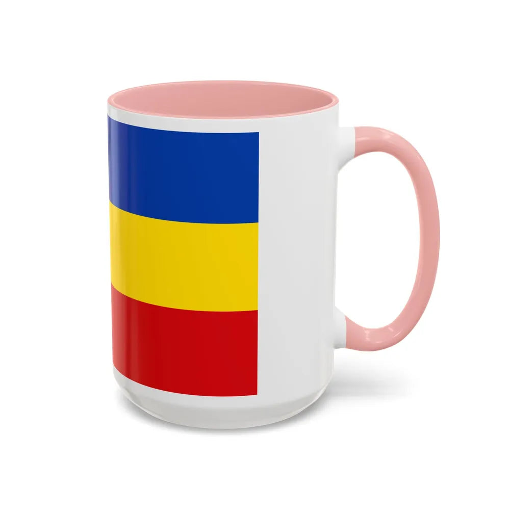 Flag of Delmenhorst Germany - Accent Coffee Mug-Go Mug Yourself