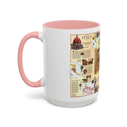 Italy - Historical (1995) (Map) Accent Coffee Mug-Go Mug Yourself