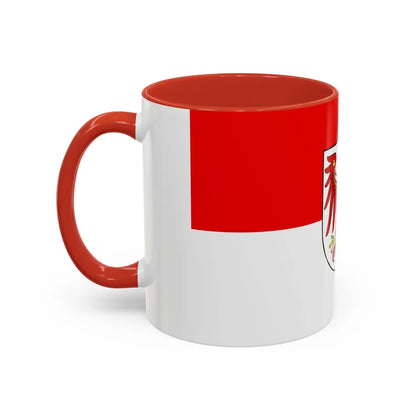 Flag of Brandenburg Germany - Accent Coffee Mug-Go Mug Yourself