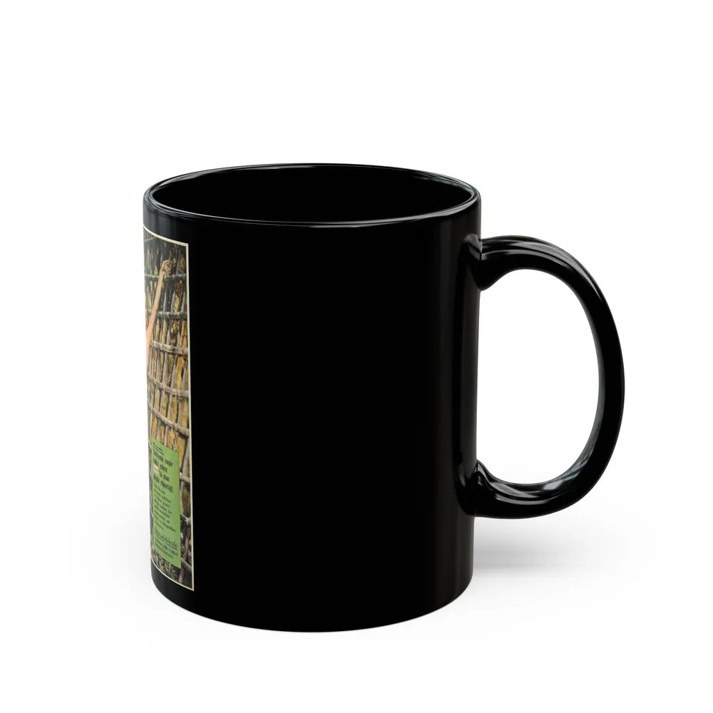 Terry Moore #166 - Mag. Cover (Vintage Female Icon) Black Coffee Mug-Go Mug Yourself