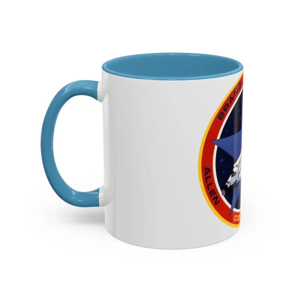 STS 5 (NASA) Accent Coffee Mug-Go Mug Yourself