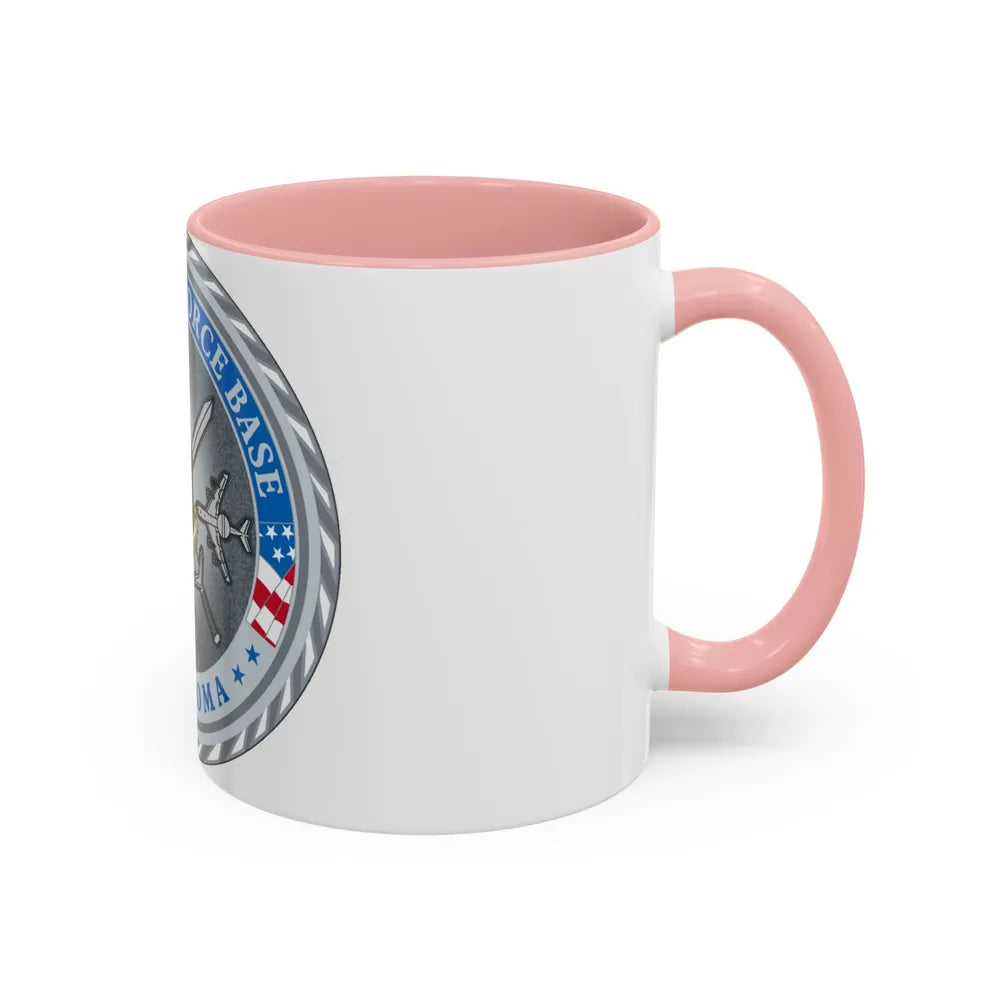 Tinker AF Base (U.S. Air Force) Accent Coffee Mug-Go Mug Yourself