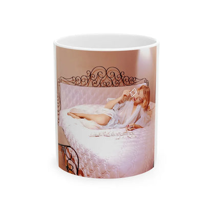 Eve Meyer #36 (Vintage Female Icon) White Coffee Mug-11oz-Go Mug Yourself