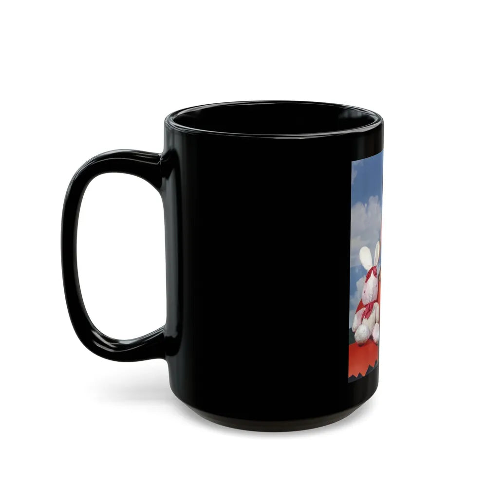 Gila Golan #16 (Vintage Female Icon) Black Coffee Mug-Go Mug Yourself