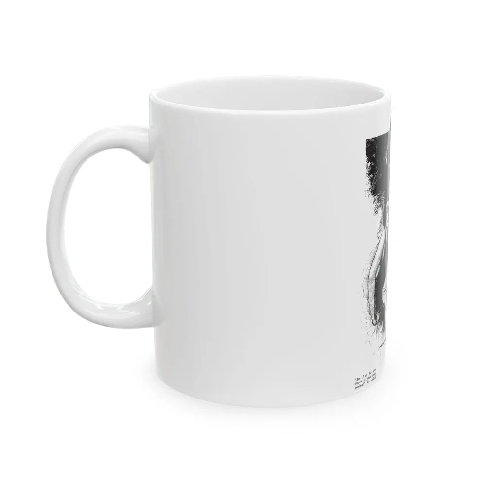 Free, White and Female (4), Collier's, March 3, 1928 - White Coffee Mug-Go Mug Yourself