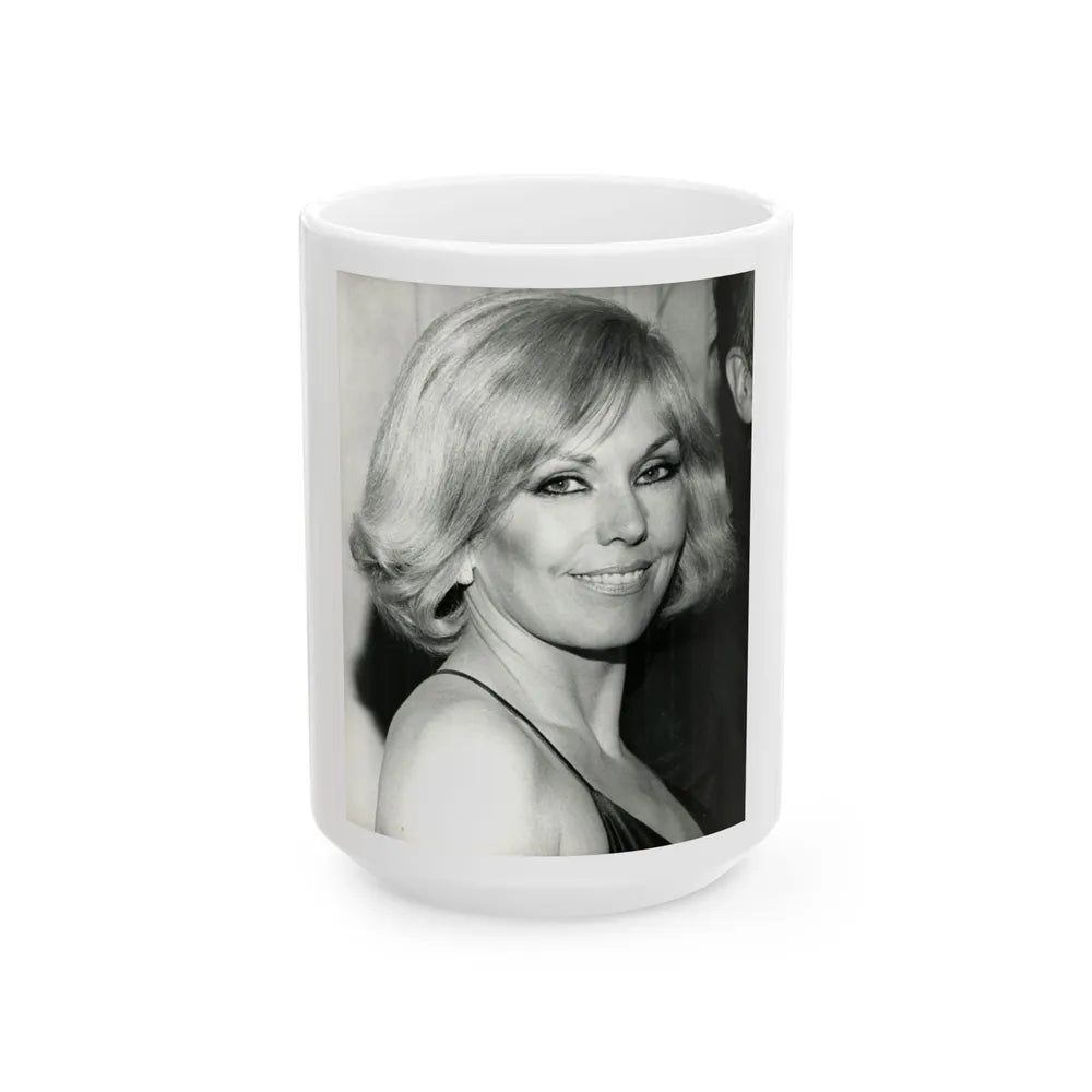 Kim Novak #345 (Vintage Female Icon) White Coffee Mug-15oz-Go Mug Yourself