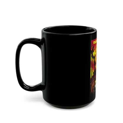 ESCAPE FROM L.A. (TEASER) 1996 Movie Poster - Black Coffee Mug-Go Mug Yourself