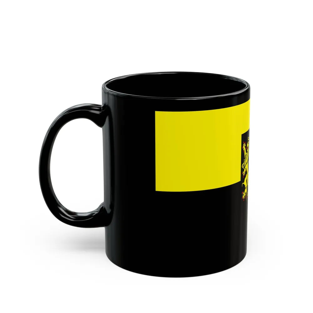 Flag of Vogtlandkreis Germany - Black Coffee Mug-Go Mug Yourself