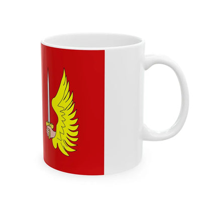 Flag of Floriana 1993 to 2006 Malta - White Coffee Mug-Go Mug Yourself