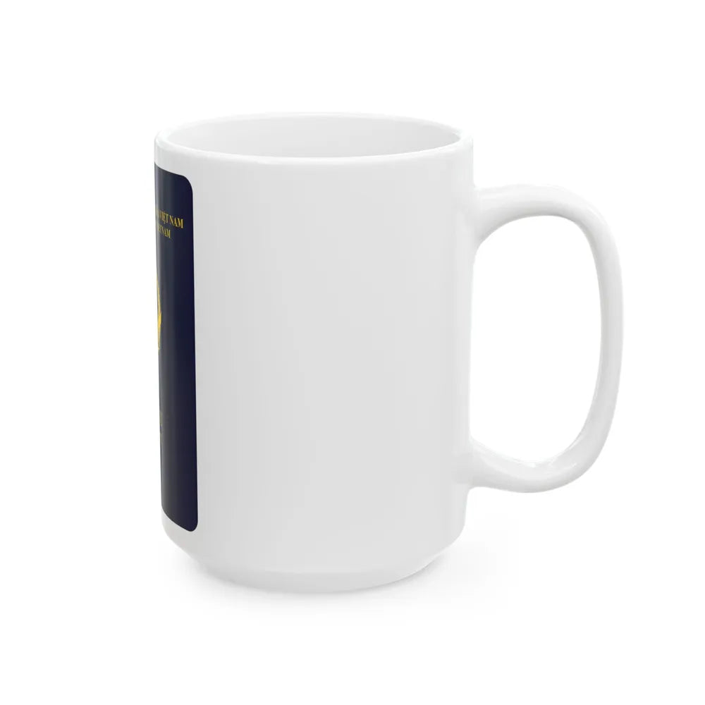 Vietnam Passport - White Coffee Mug-Go Mug Yourself