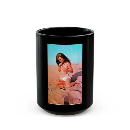 Gila Golan #103 (Vintage Female Icon) Black Coffee Mug-15oz-Go Mug Yourself