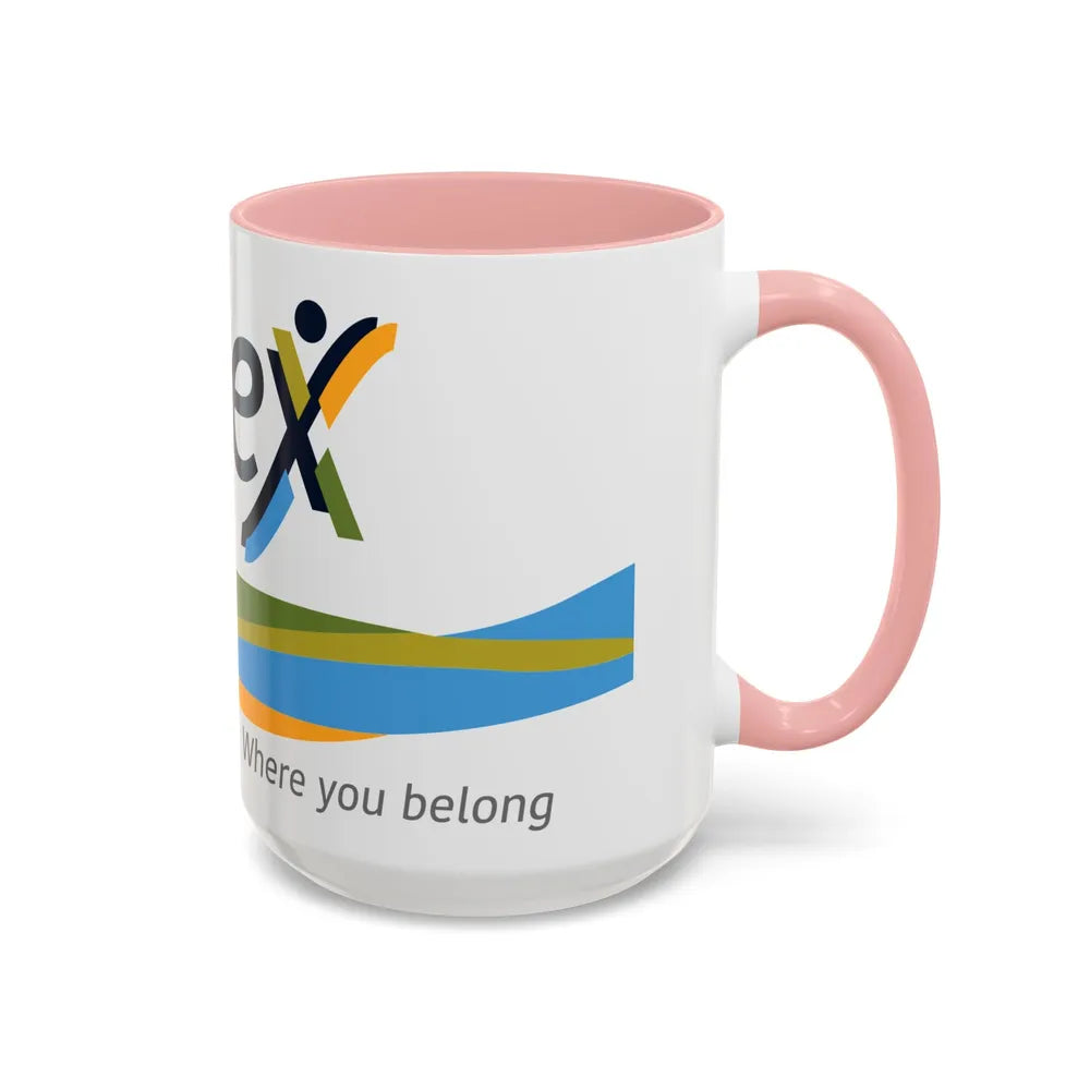 Essex Ontario Flag Canada - Accent Coffee Mug-Go Mug Yourself