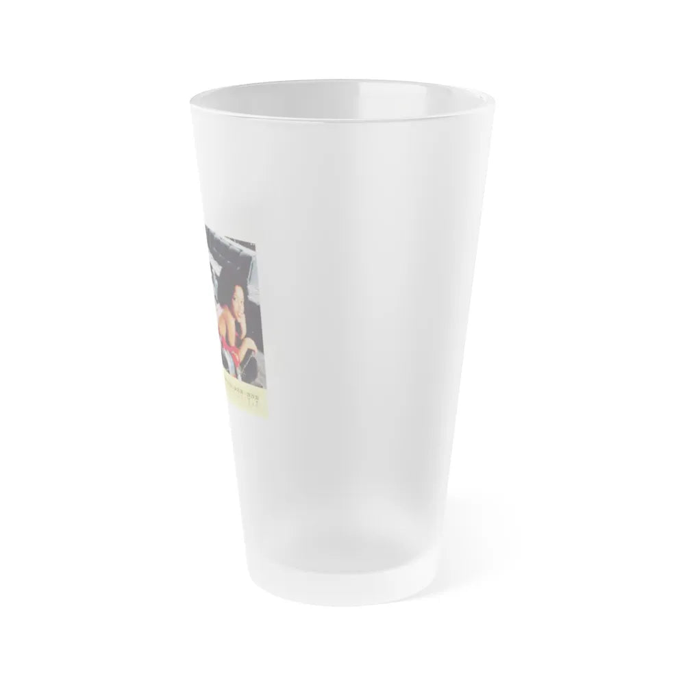 Ola Ray #88 (Vintage Female Icon) Frosted Pint 16oz-Go Mug Yourself