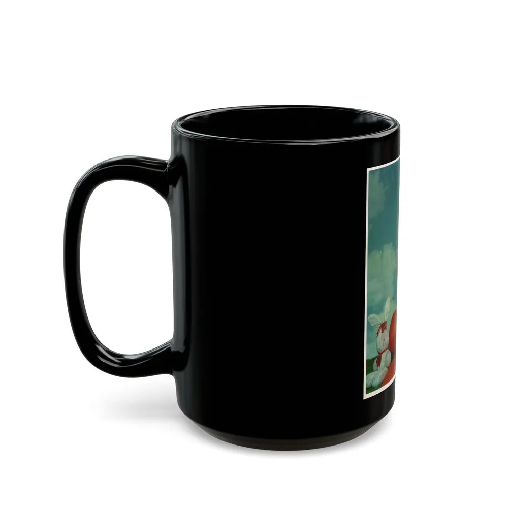 Gila Golan #42 (Vintage Female Icon) Black Coffee Mug-Go Mug Yourself