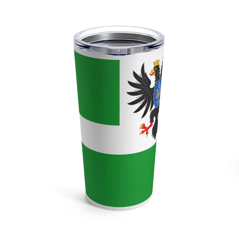 Flag of Chernihiv Oblast Ukraine - Tumbler 20oz-Go Mug Yourself