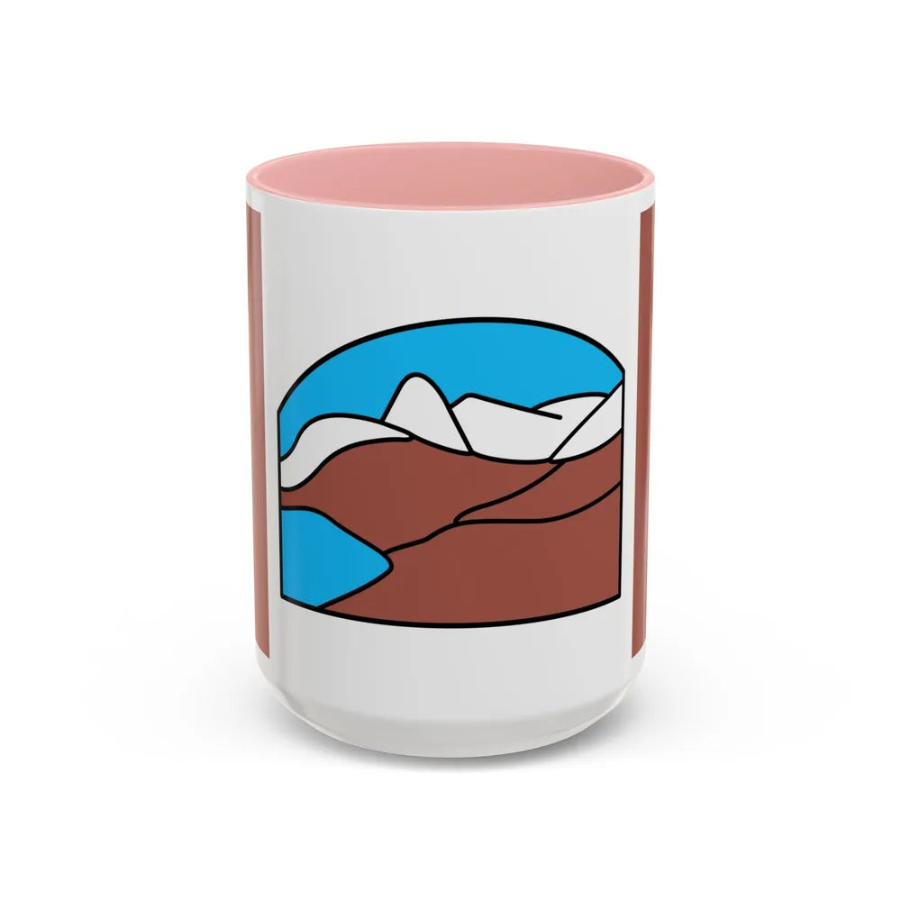 Grise Fiord Nunavut Canada - Accent Coffee Mug-15oz-Pink-Go Mug Yourself