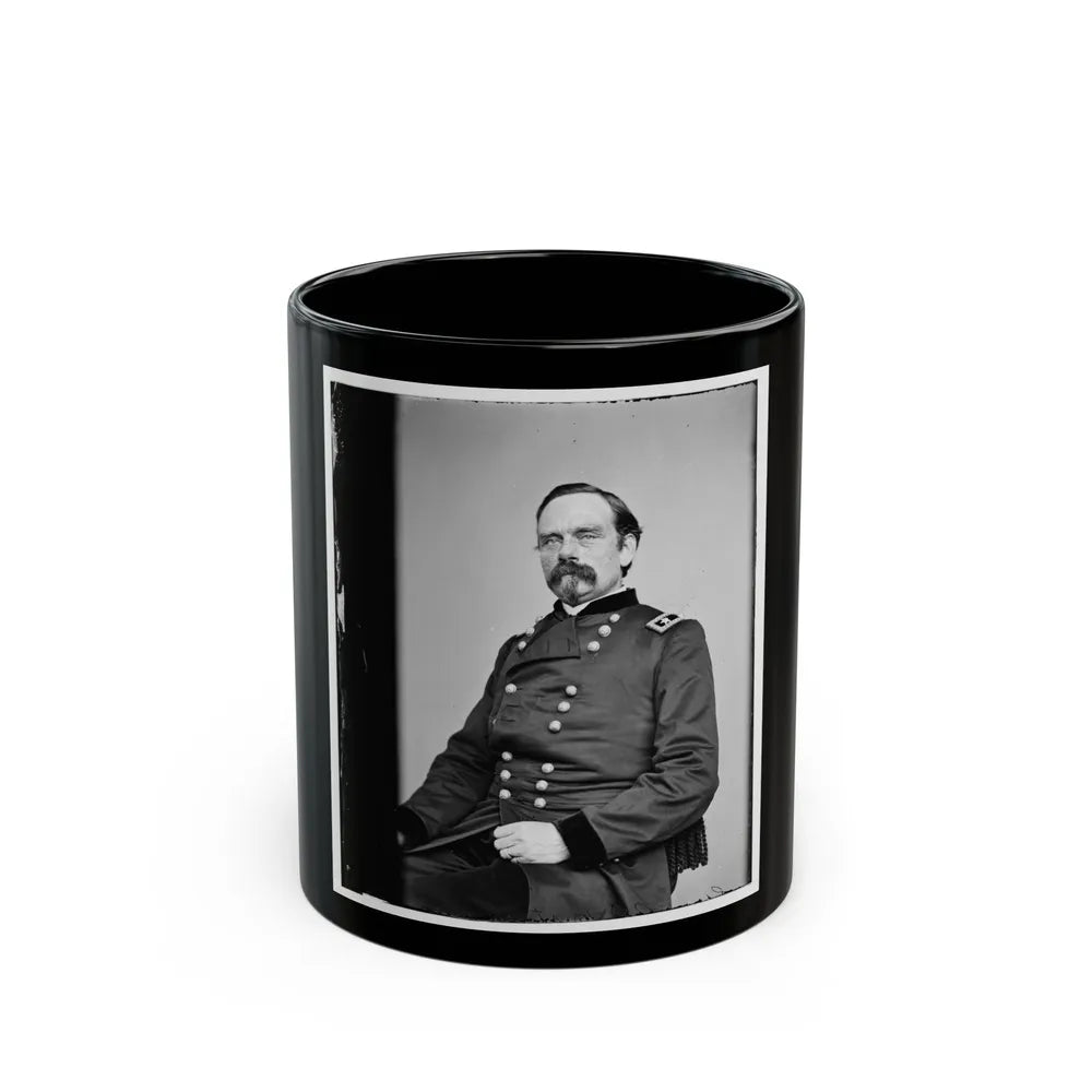 Portrait Of Maj. Gen. Peter J. Osterhaus, Officer Of The Federal Army (U.S. Civil War) Black Coffee Mug-11oz-Go Mug Yourself