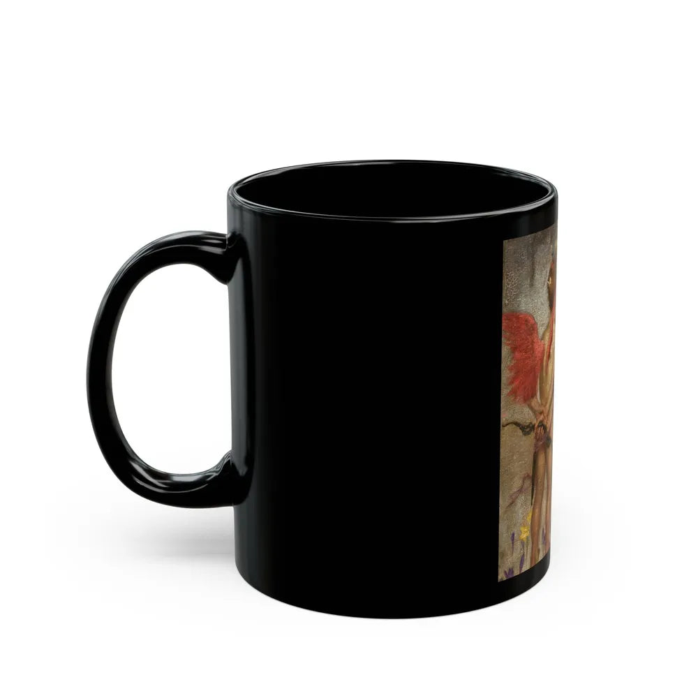 Cupid - Black Coffee Mug-Go Mug Yourself